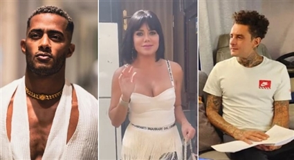 أحمد الفيشاوي ورانيا يوسف ومحمد رمضان