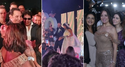 زفاف ابنة طارق علام ودينا رامز