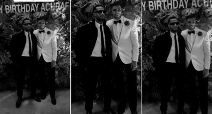 محمد رمضان وأشرف حكيمي