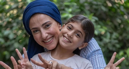 لافينيا نادر وحنان مطاوع في كواليس صوت وصورة