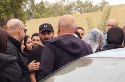 جنازة شقيق أحمد حلمي