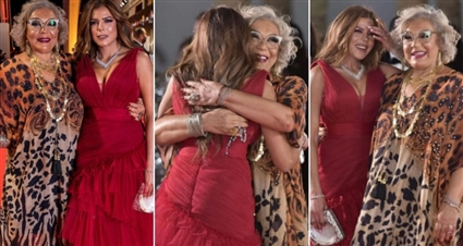 ناهد السباعي ووالدتها ناهد فريد شوقي