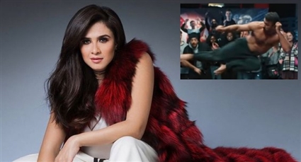 ياسمين عبد العزيز ومشهد لأحمد العوضي