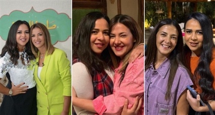 دنيا سمير غانم وإيمي سمير غانم