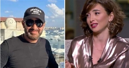 ساندرا نشأت وأحمد السقا