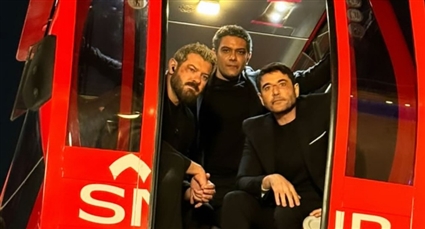 آسر ياسين وعمرو يوسف وأحمد عز