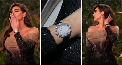 ياسمين صبري وساعتها