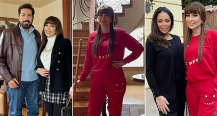 نسرين طافش وداليا البحيري وهاني رمزي