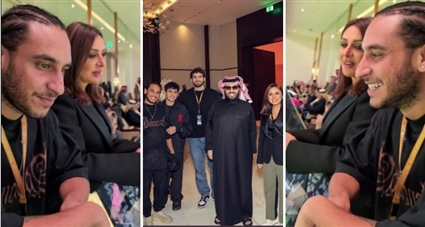 أنغام وابنها