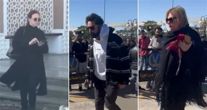 يسرا وأحمد حاتم وريهام عبد الغفور