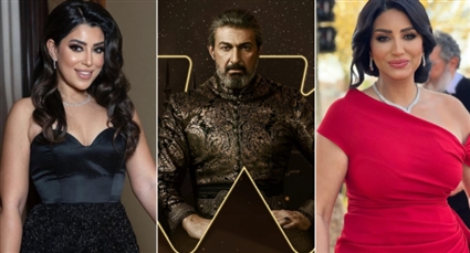 وفاء عامر وأيتن عامر وياسر جلال