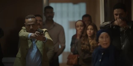 محمود عبد المغني خلال أحداث مسلسل كوبرا 