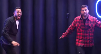 محمود كهربا وعبد الله السعيد في رامز جاب من الآخر