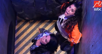 سمية الخشاب وأيتن عامر في رامز جاب من الآخر