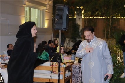 وفاء عامر في حفلها