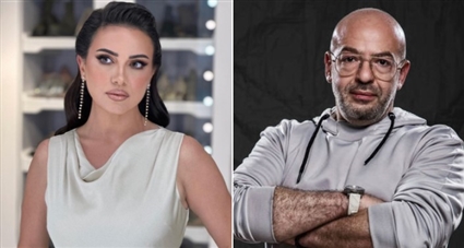 ريهام عبد الغفور والمخرج تامر نادي