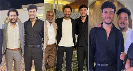 أحمد عبد الوهاب ومصطفى غريب وكريم محمود عبد العزيز وسليمان عيد