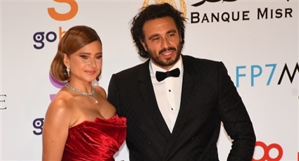 نيللي كريم وهشام عاشور