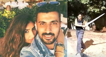 مي عمر ومحمد سامي