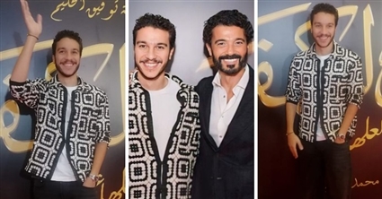 نور النبوي في عرض أهل الكهف مع والده خالد النبوي