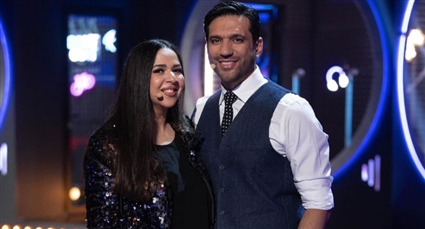 إيمي سمير غانم وحسن الرداد في برنامج الليلة دوب