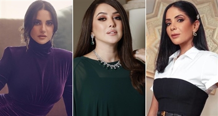 منى زكي وكندة علوش ودرة