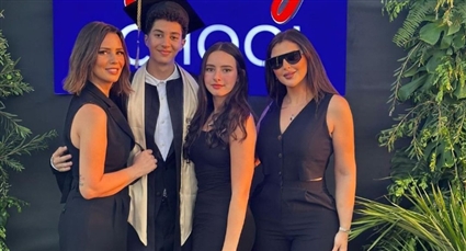 إيمان العاصي وأسرتها