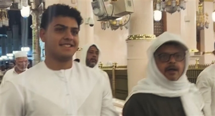 محمد هنيدي وابنه أحمد