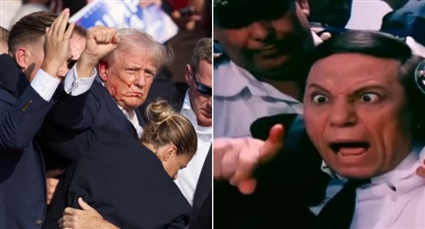 عادل إمام ودونالد ترامب