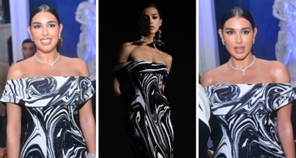 ياسمين صبري وفستانها