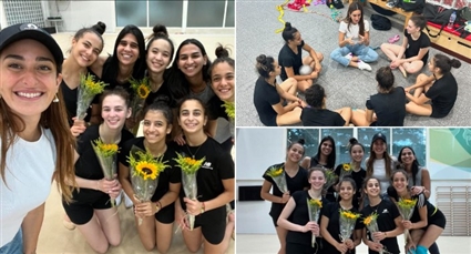 أمينة خليل ومنتخب مصر للجمباز الإيقاعي