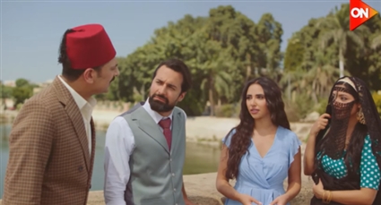 آية سماحة وأحمد حاتم ومصطفى أبو سريع