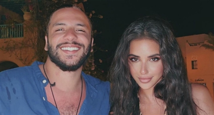 آية سماحة وزوجها محمد السباعي