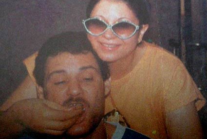 سمية الألفي وزوجها السابق فاروق الفيشاوي