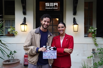 أحمد مالك وآية سماحة يبدآن تصوير فيلمهما الجديد (6 أيام)