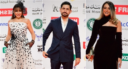 أمير المصري وساندي وهند عبد الحليم ونجوم الفن في ختام مهرجان القاهرة السينمائي