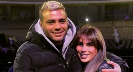 رامي صبري وزوجته شيرين عادل