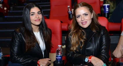 نادية أحمد السقا ووالدتها مها الصغير