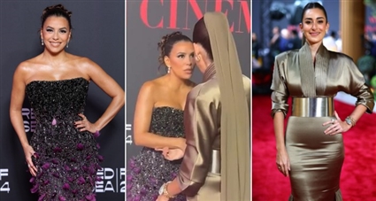 أمينة خليل وإيفا لونجوريا