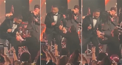 تامر حسني في حفل رأس السنة 2025