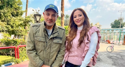 غادة طلعت وتامر محسن