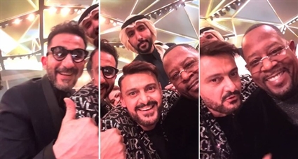 رامز جلال وأحمد حلمي ومارتن لورنس