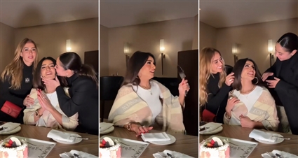 صور من عيد ميلاد زينة