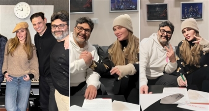 نيكول سابا تتعاقد مع وليد منصور على إنتاج ميني ألبوم