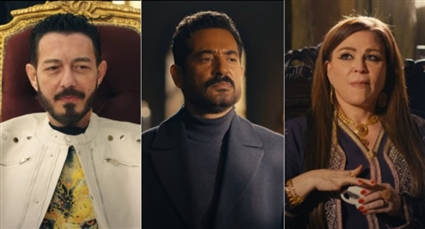 عمرو سعد وإلهام شاهين وأحمد زاهر