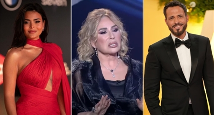 إيناس الدغيدي وأسماء جلال يوسف الشريف