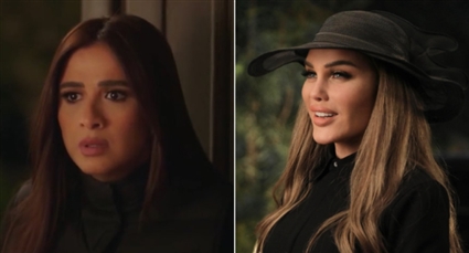 نيكول سابا وياسمين عبد العزيز