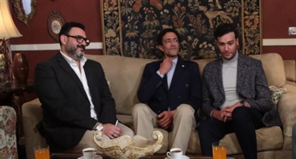 مشهد من مسلسل الكابتن