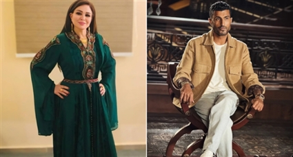 إلهام شاهين ومحمد سامي