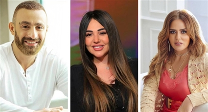 نهال طايل وأحمد السقا ومها الصغير